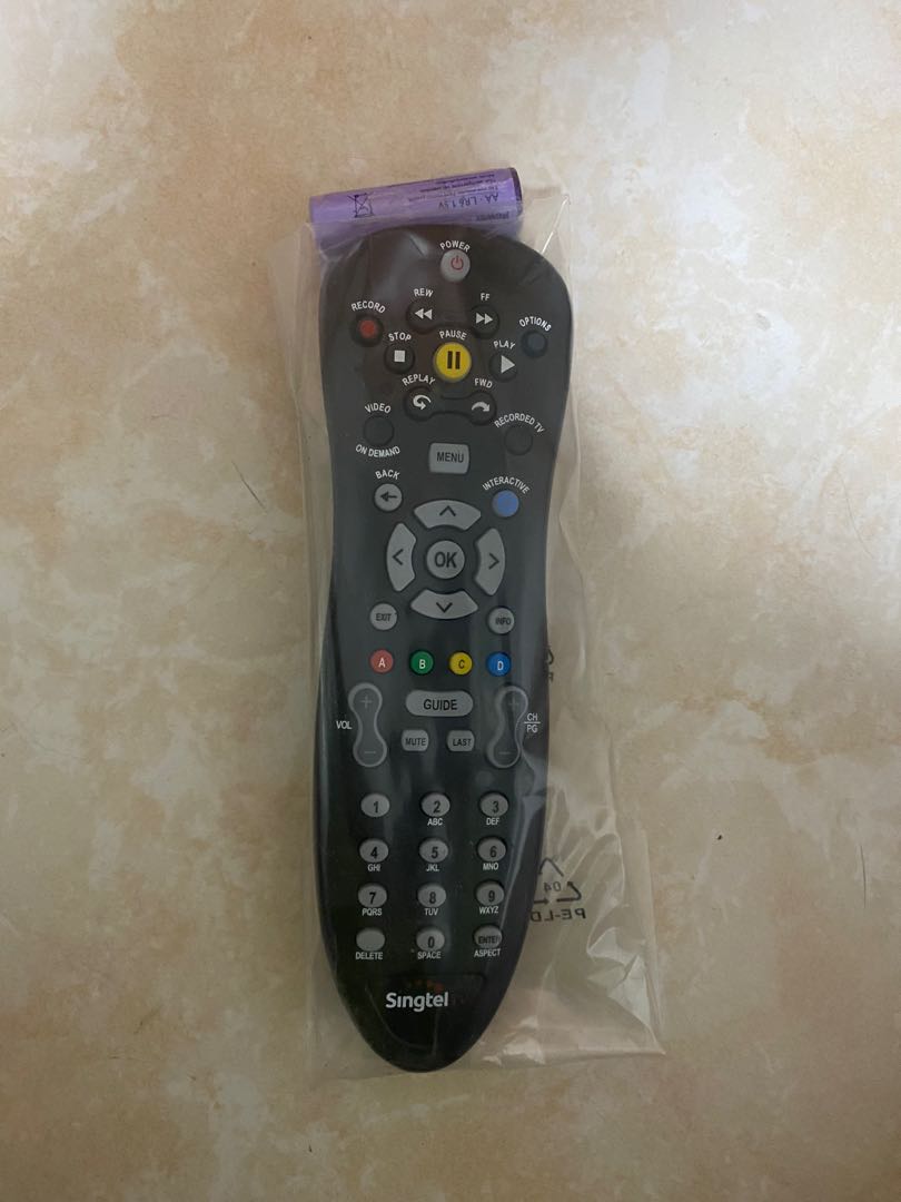 Mio Singtel TV remote control, TV & Home Appliances, TV & Entertainment