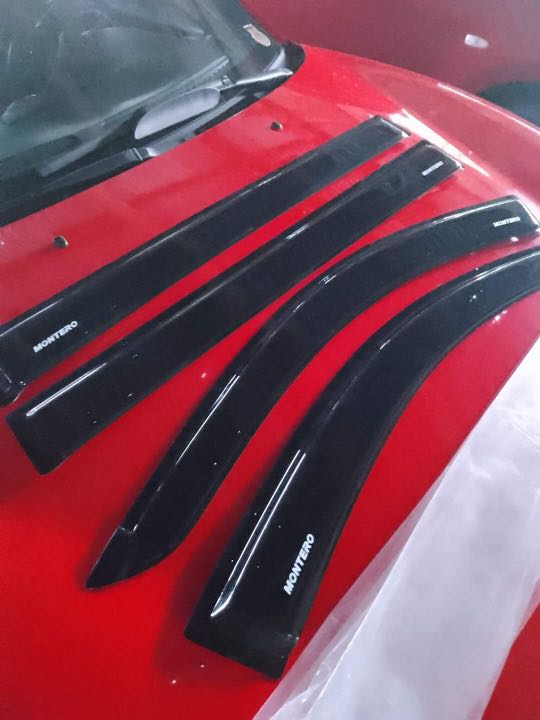 Montero sports rain visor, Car Parts & Accessories, Body Parts and
