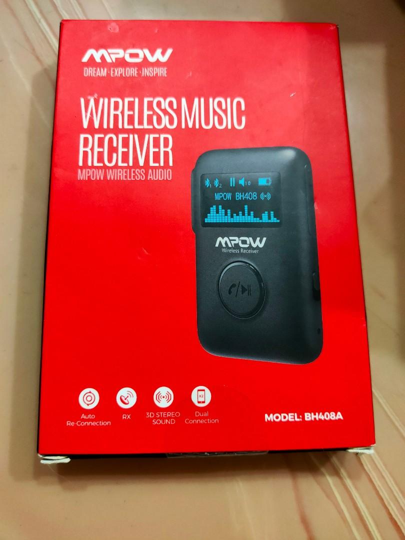Mpow Wireless Music Receiver BH408A, Audio, Other Audio Equipment on Carousell