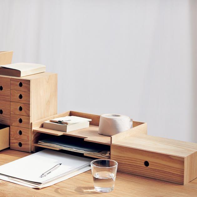 MUJI Desk Organiser Tray, Furniture & Home Living, Home Improvement