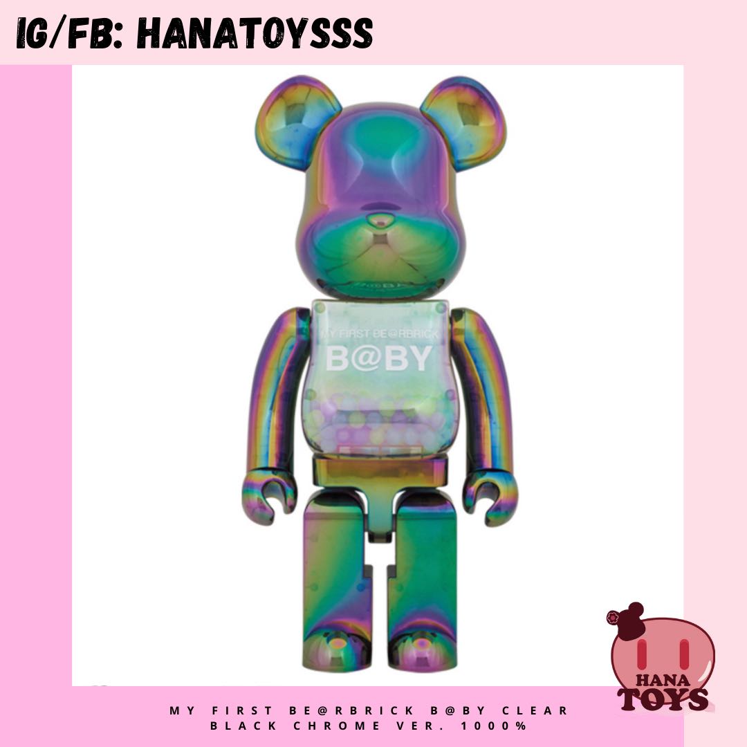 MY FIRST BE@RBRICK BABY CLEAR BLACK - おもちゃ