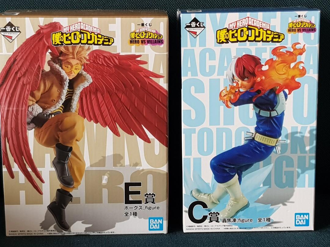 My Hero Academia Shoto Todoroki & Hawks Hero!, Hobbies & Toys ...