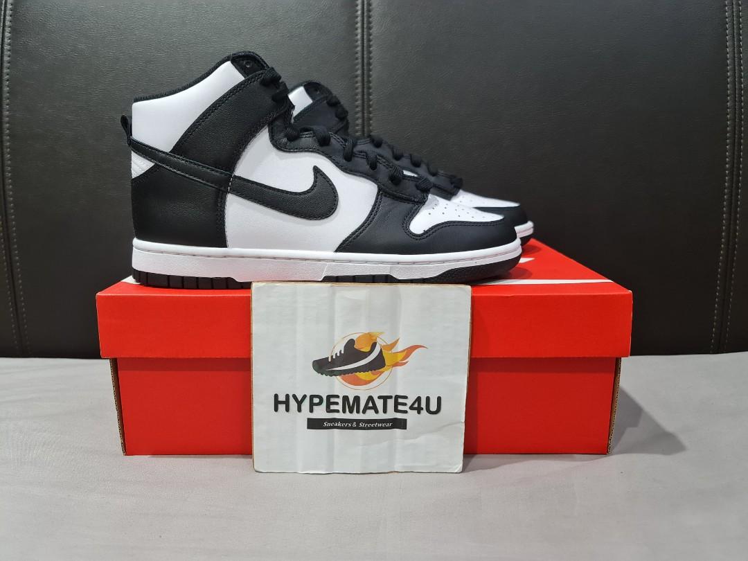 Nike Dunk High Pand Men, Men's Fashion, Footwear, Sneakers on Carousell