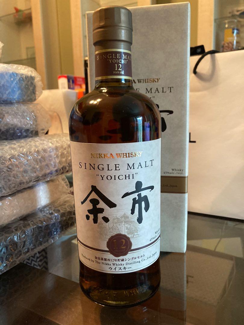 全新日本Nikka Whisky 余市12年威士忌(700 ml), 嘢食& 嘢飲, 酒精飲料 