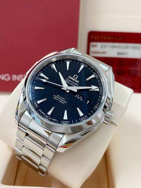 Omega aqua terra annual calendar 43mm sales