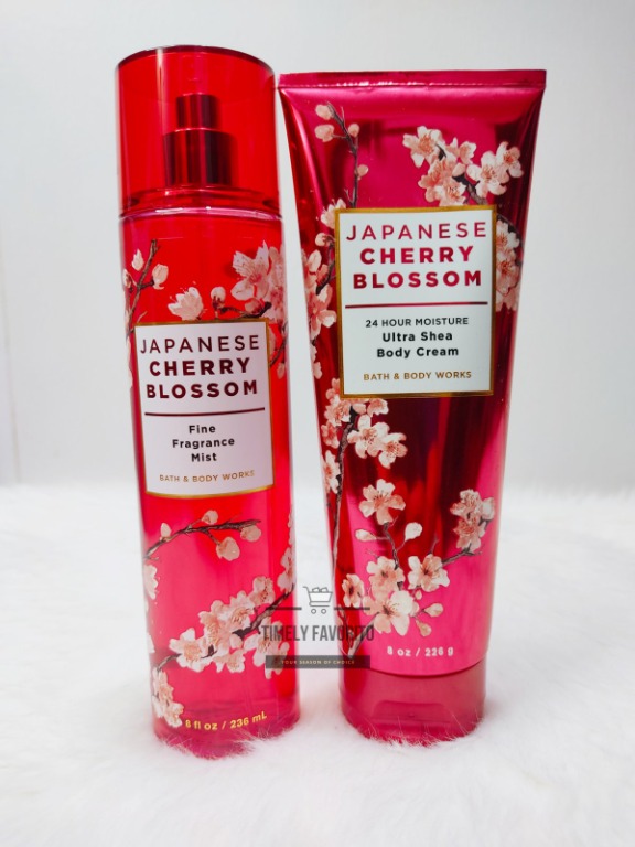 Original Bath & Body Works - BBW Japanese Cherry Blossom Fine Fragrance ...