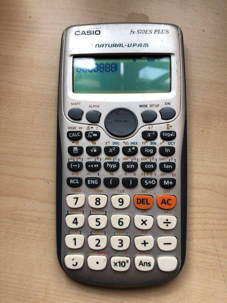Casio cheap es calculator