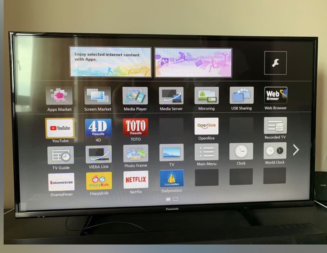 Panasonic Viera 42 inch Full HD Smart LED TV, TV & Home Appliances, TV
