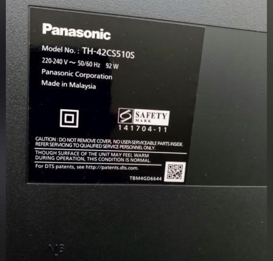 Panasonic Viera 42 inch Full HD Smart LED TV, TV & Home Appliances, TV