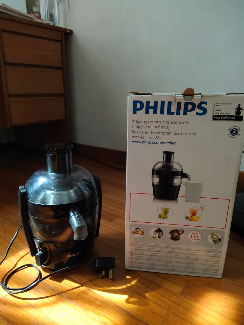 Philips juicer quick clean new HR1832/00, TV & Home Appliances, Kitchen Appliances, Juicers