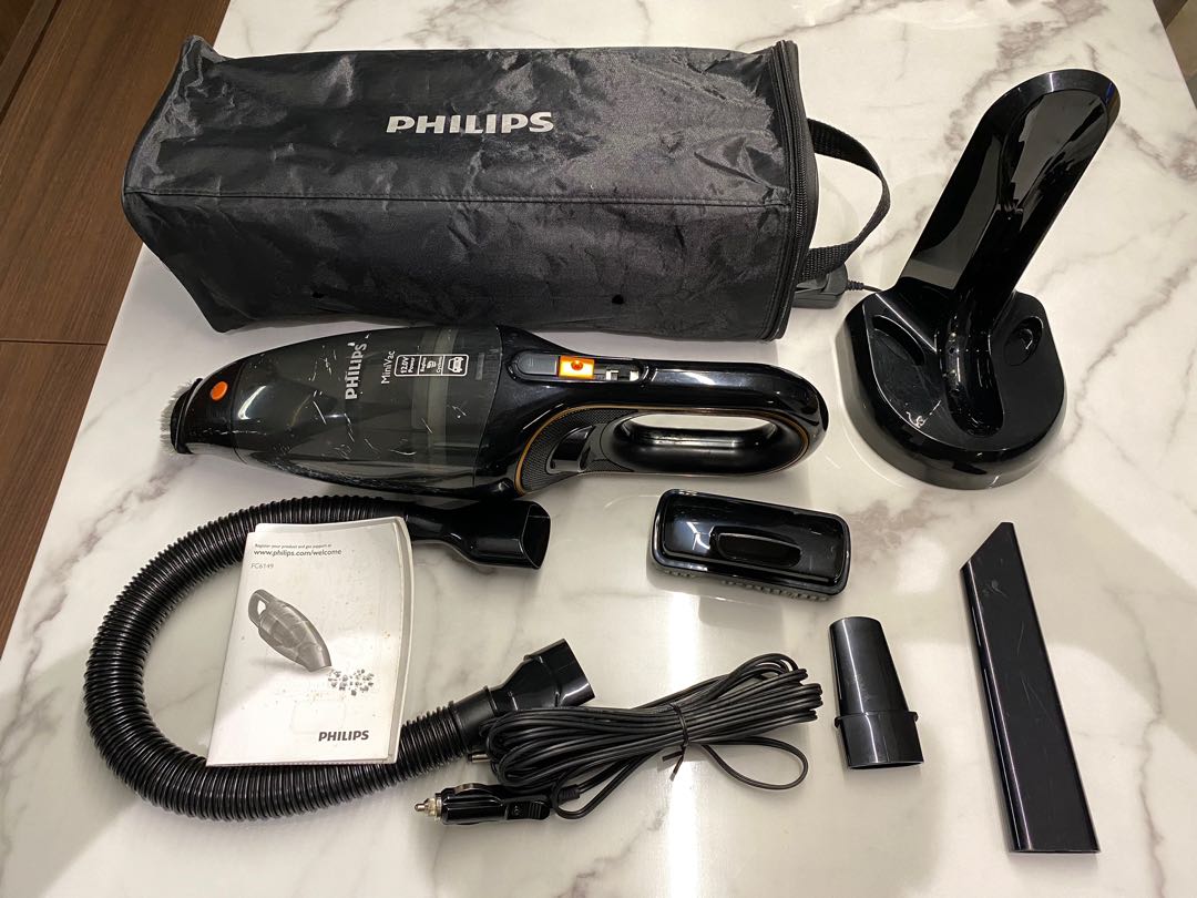Philips Mini Vac 12V, TV & Home Appliances, Vacuum Cleaner