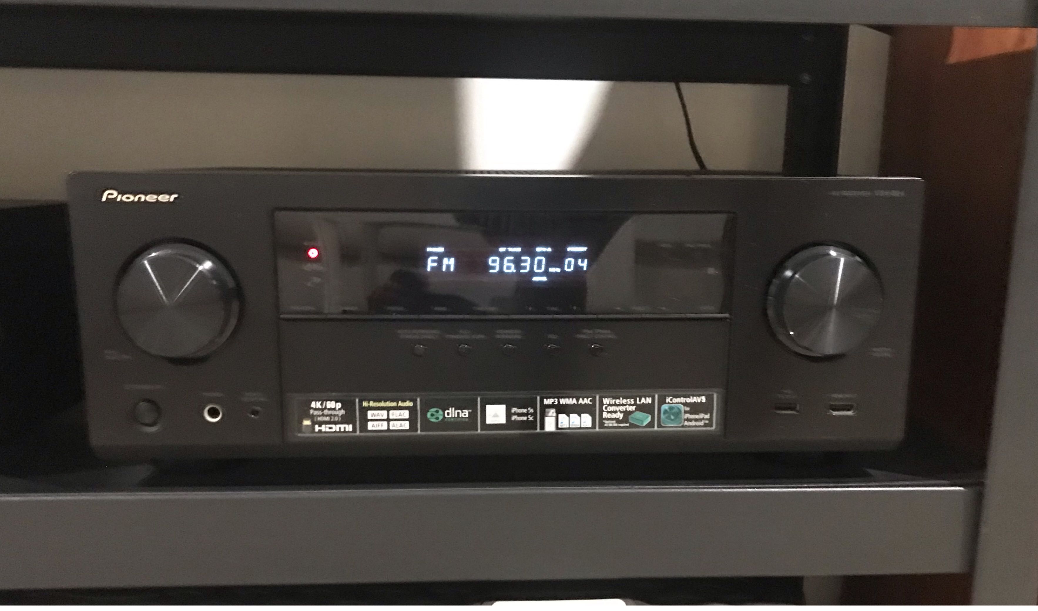 Pioneer AV Receiver VSX824, Audio, Soundbars, Speakers & Amplifiers on