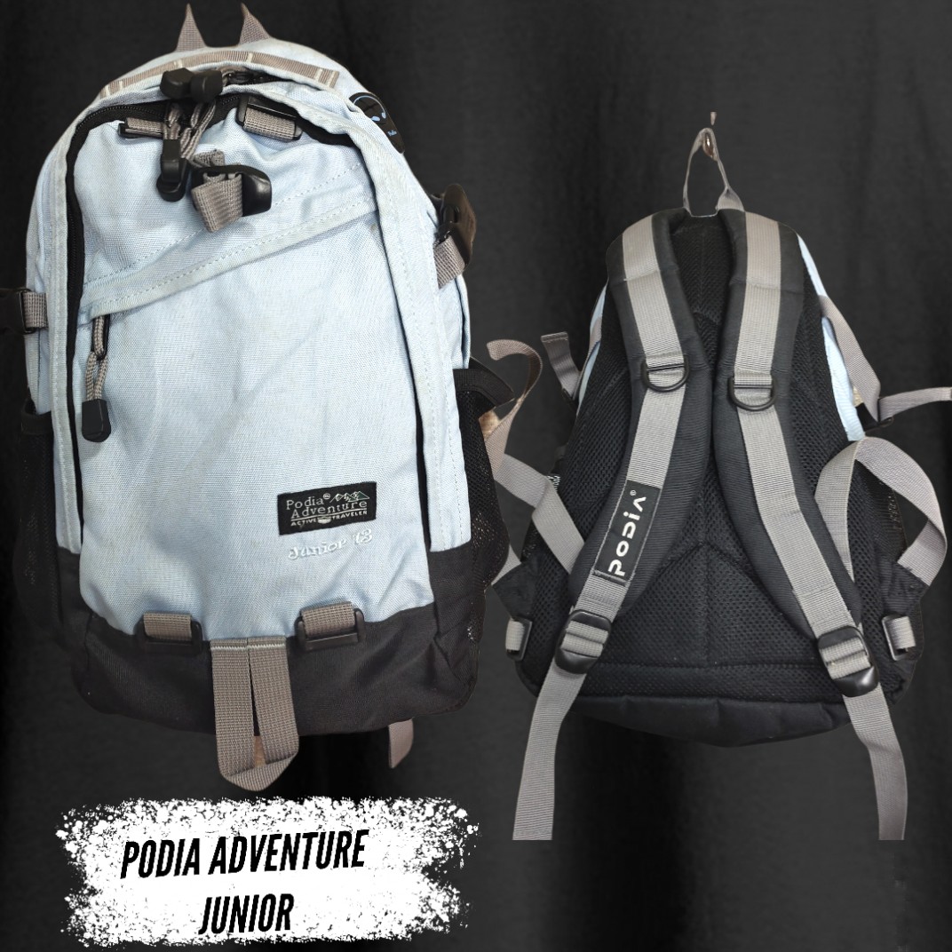 Podia Adventure Jr, Men's Fashion, Bags, Backpacks on Carousell