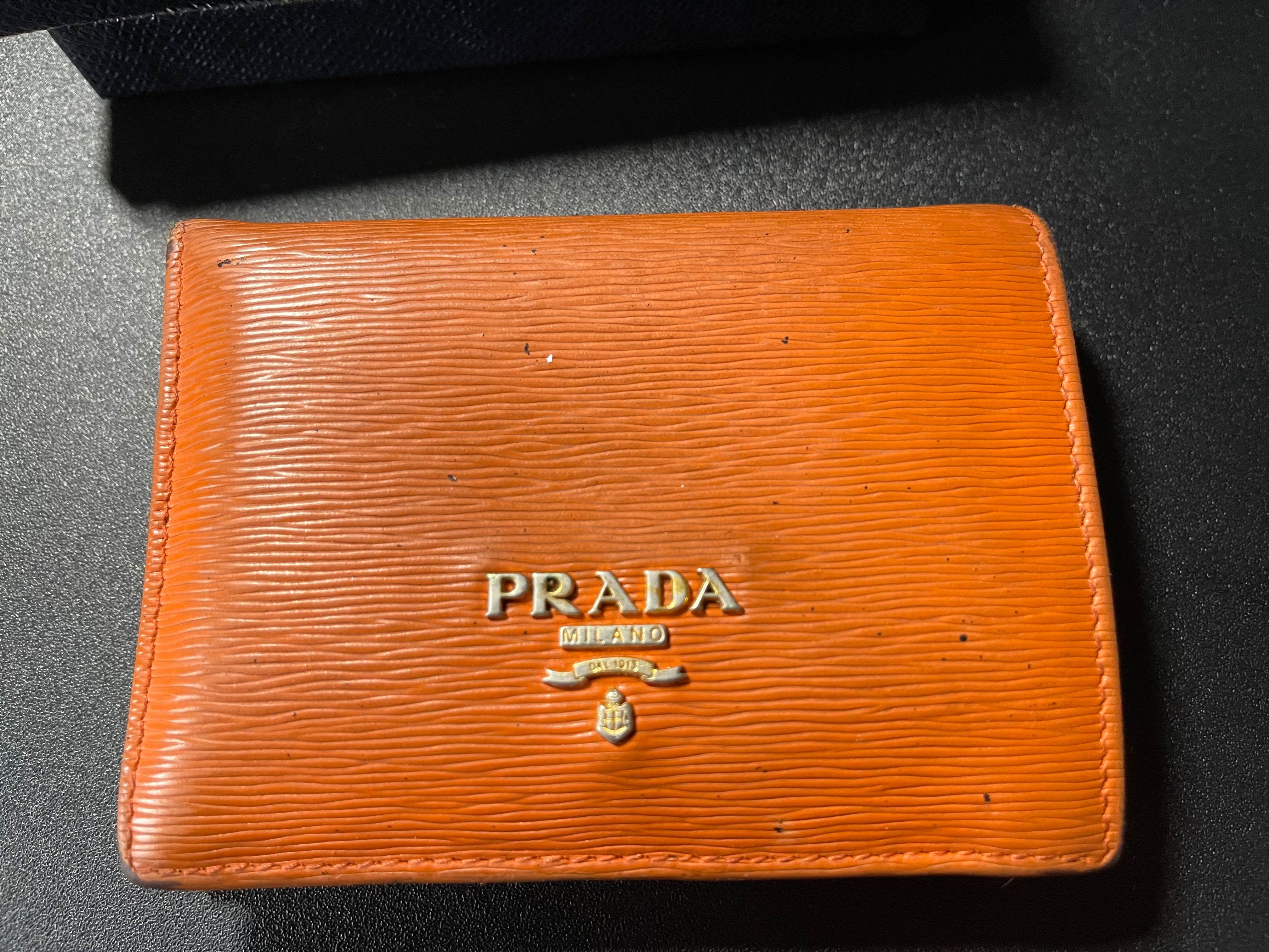 Prada Vitello Move Wallet, Luxury, Bags & Wallets on Carousell
