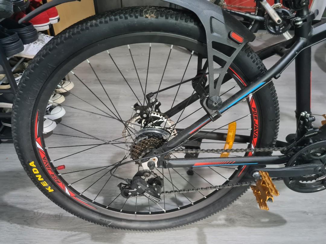 Pro Java Mountain Bike. (Category: Bicycles) located in Singapore. Submitted by ayie07 (Listing ID 1121276620, Image 5). Description: selling to fund for Brompton foldie.
