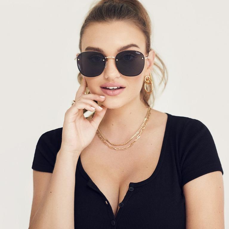 Jezabell rimless hot sale sunglasses