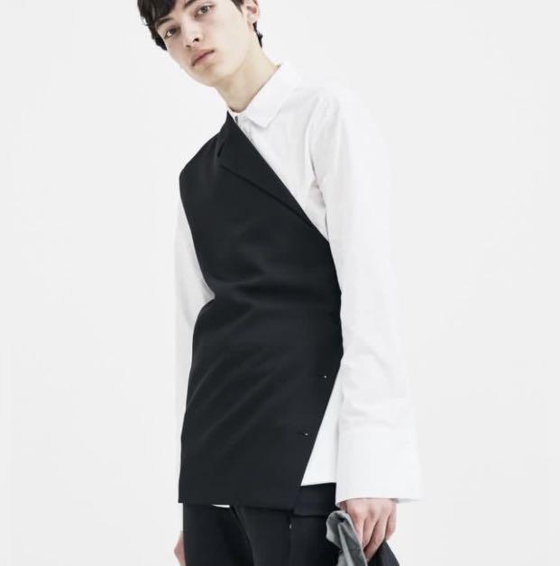Raf Simons Asymmetrical Vest