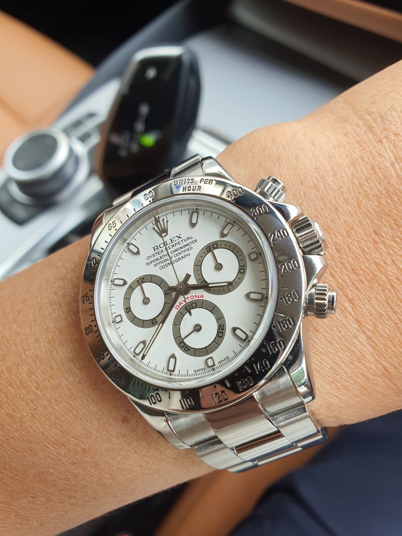 Rolex Daytona 116520 F series Luxury Watches on Carousell