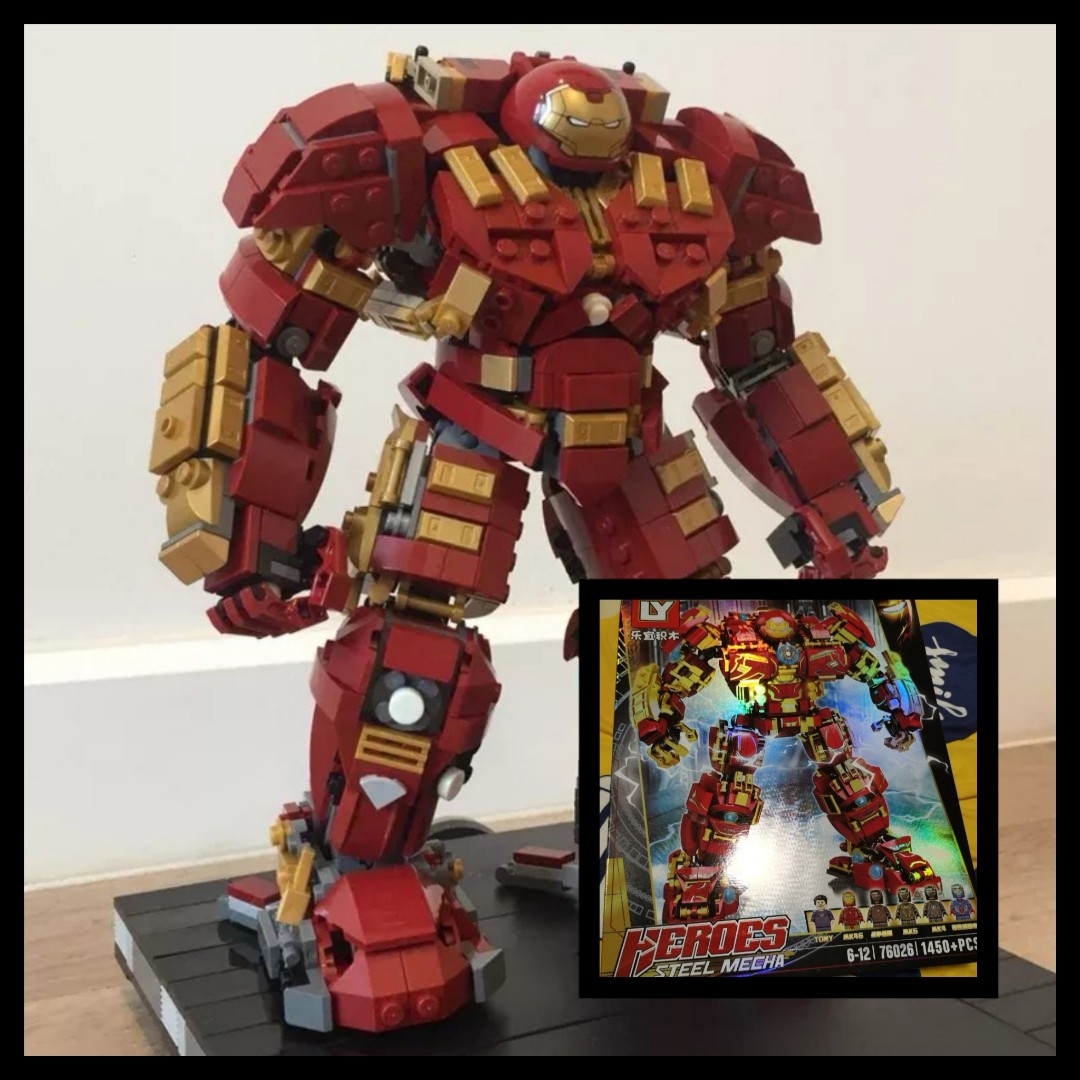 Sales MOC Hulk Buster Toy Blocks Hobbies Toys Toys Games on