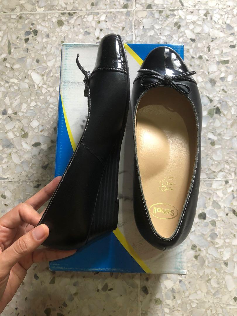 Scholl black shoes top