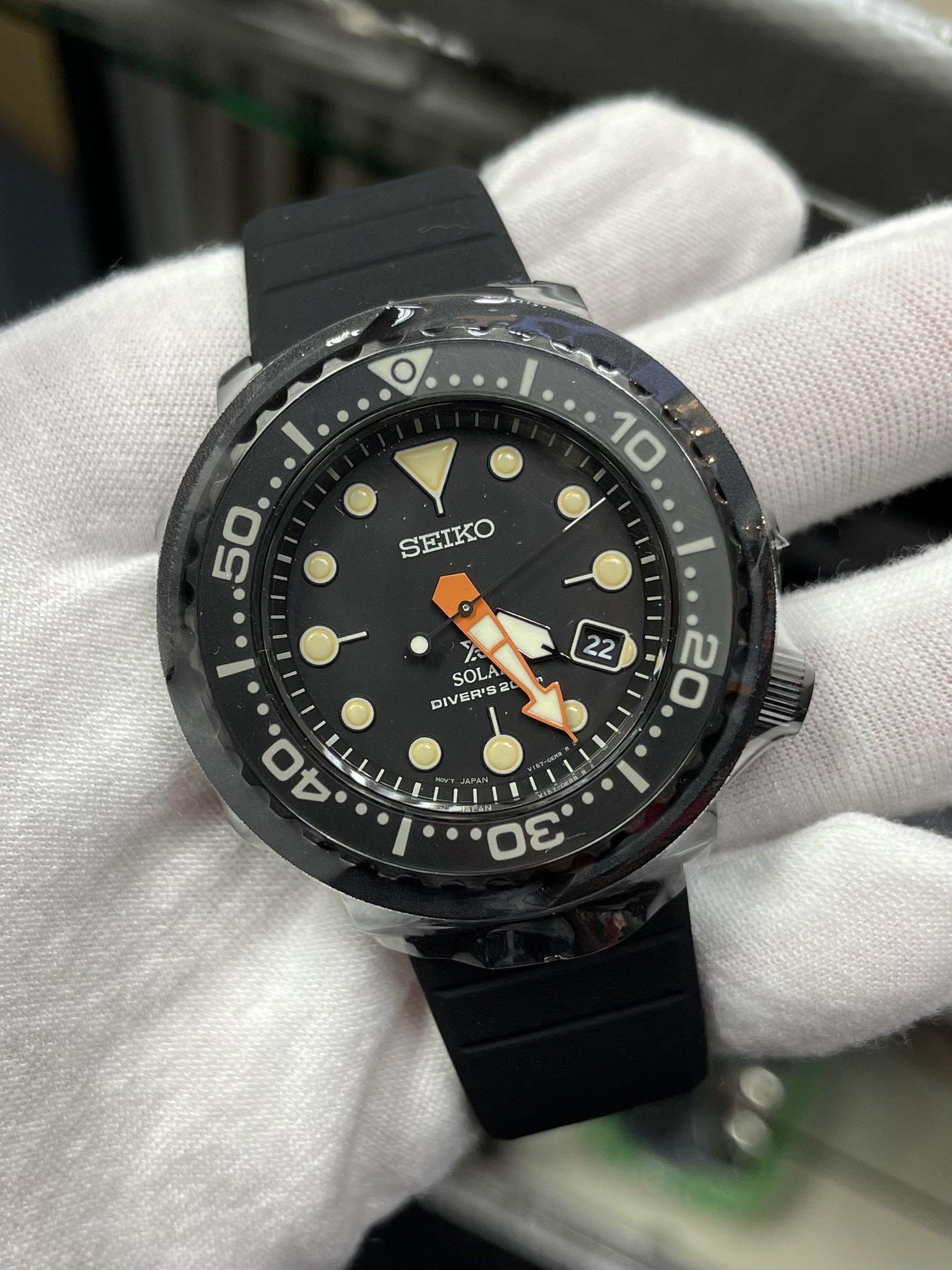SEIKO Prospex Tuna Black Series Limited Edition SNE577P1, Men's Fashion,  Watches & Accessories, Watches on Carousell
