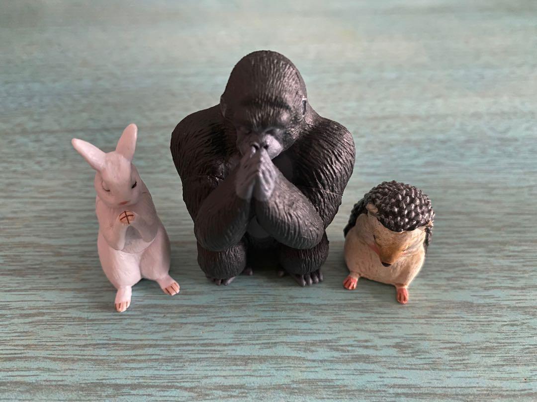 GASSHO ANIMALS SERES 1 BLIND BOX MINI FIGURE ART TOY BY YELL OTTER