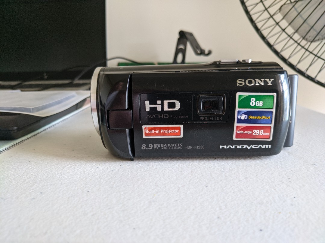 Sony Handycam HDRPJ230, Photography, Video Cameras on Carousell