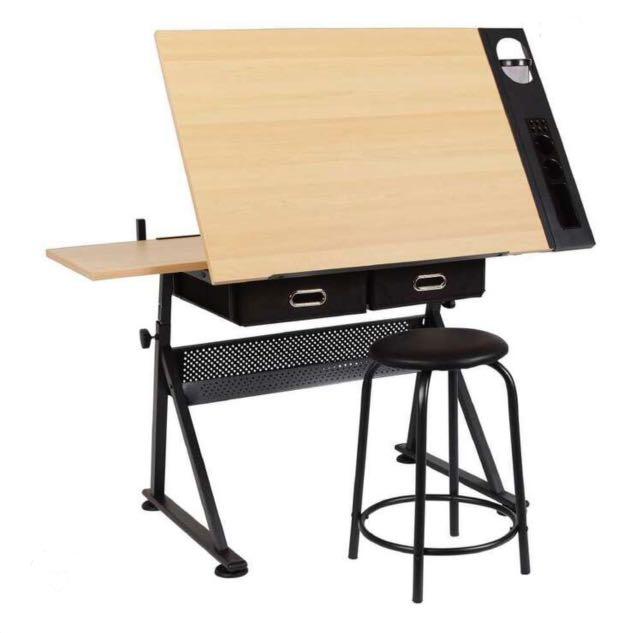 Study, Arts, drawing table for sale (BNIB), Furniture & Home Living