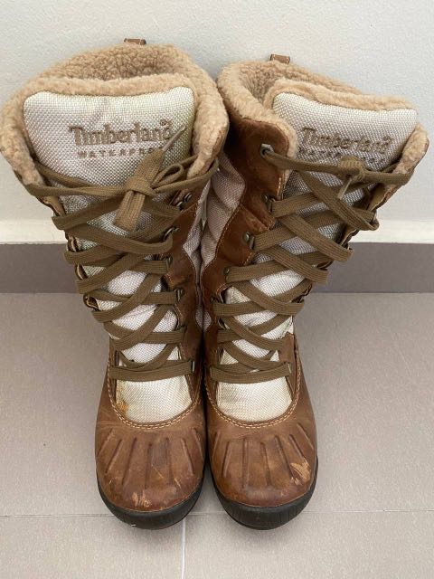 Intervenir consumo Descarga Timberland Earthkeepers Mount Holly Tall Lace Duck Boot (Women's) -  Taupe/Light Brown, Women's Fashion, Footwear, Boots on Carousell