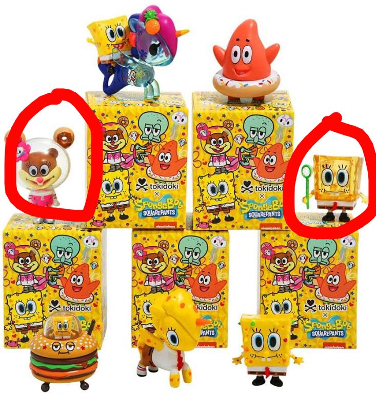 tokidoki x SpongeBob SquarePants Blind Box Figure