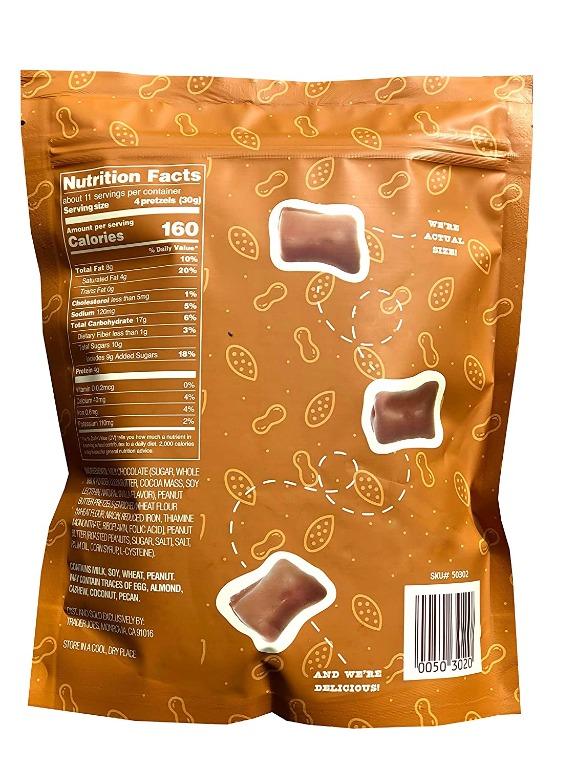 Trader Joe's Peanut Butter Filled Milk Chocolate Covered Pretzel, Food