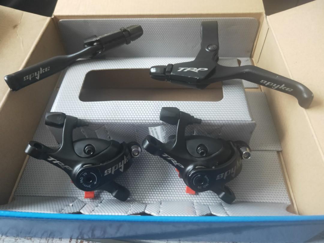 TRP Spyke MTB Hybrid Gravel Fixie flatbar Mechanical Disc brakes with