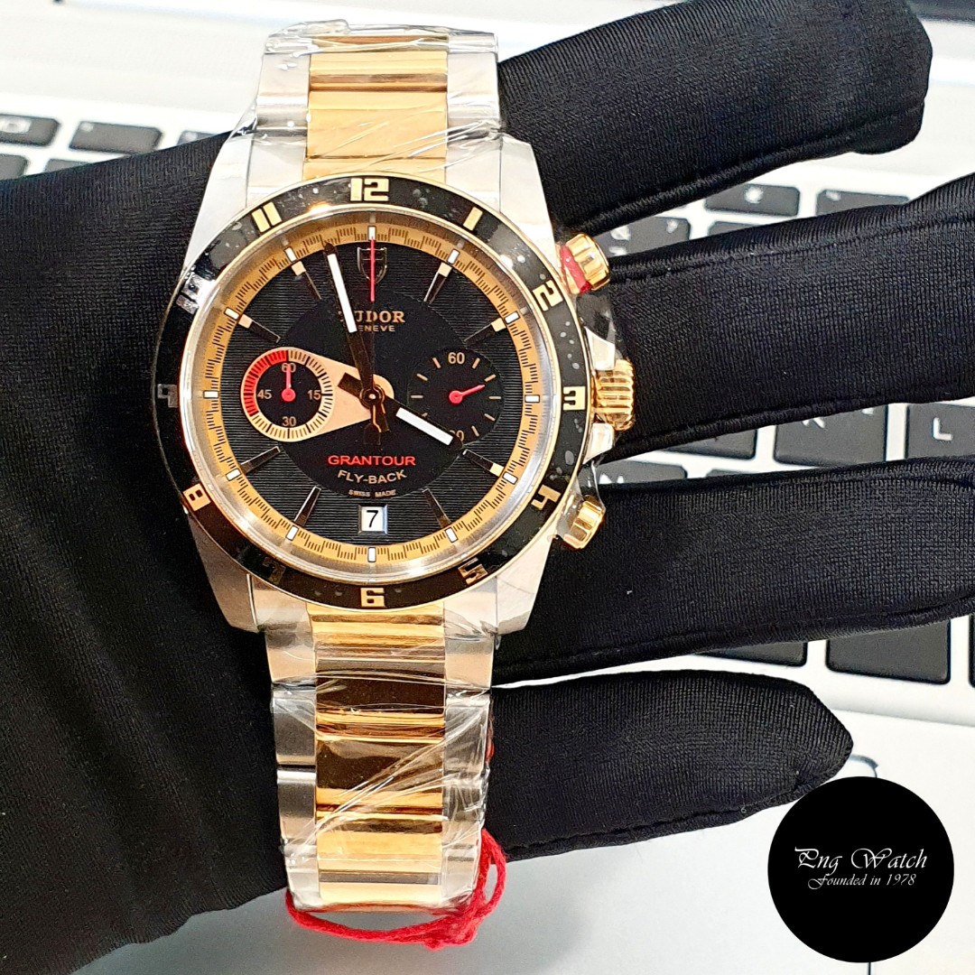NOT AVAILABLE Tudor 42mm Half Rose Gold Grantour