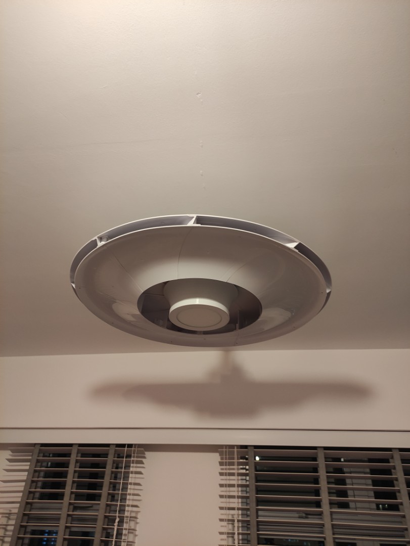 Unique Bladeless ceiling fan by Vortec, Furniture & Home Living