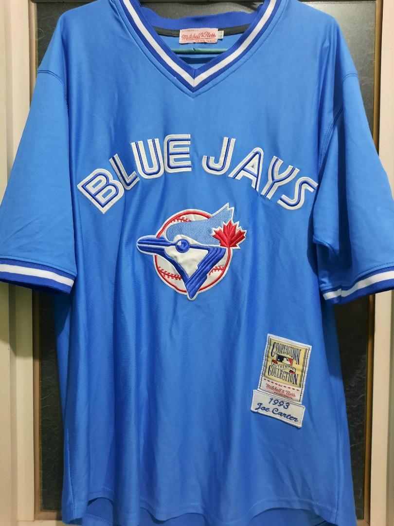 Unisex Oversized MLB Jersey Blue Jays (Category: Tshirts & Polo Shirts ) located in Bacoor. Submitted by p.gon (Listing ID 1120127626, Image 2). Description: Used only once to fit size: L/44 (Bust 122 cm, Length 83 cm) rfs: decluttering/doesn't suit me Accepting payment via GCash only Free shipping if the fee is below PHP 100 Price is still negotiable :).