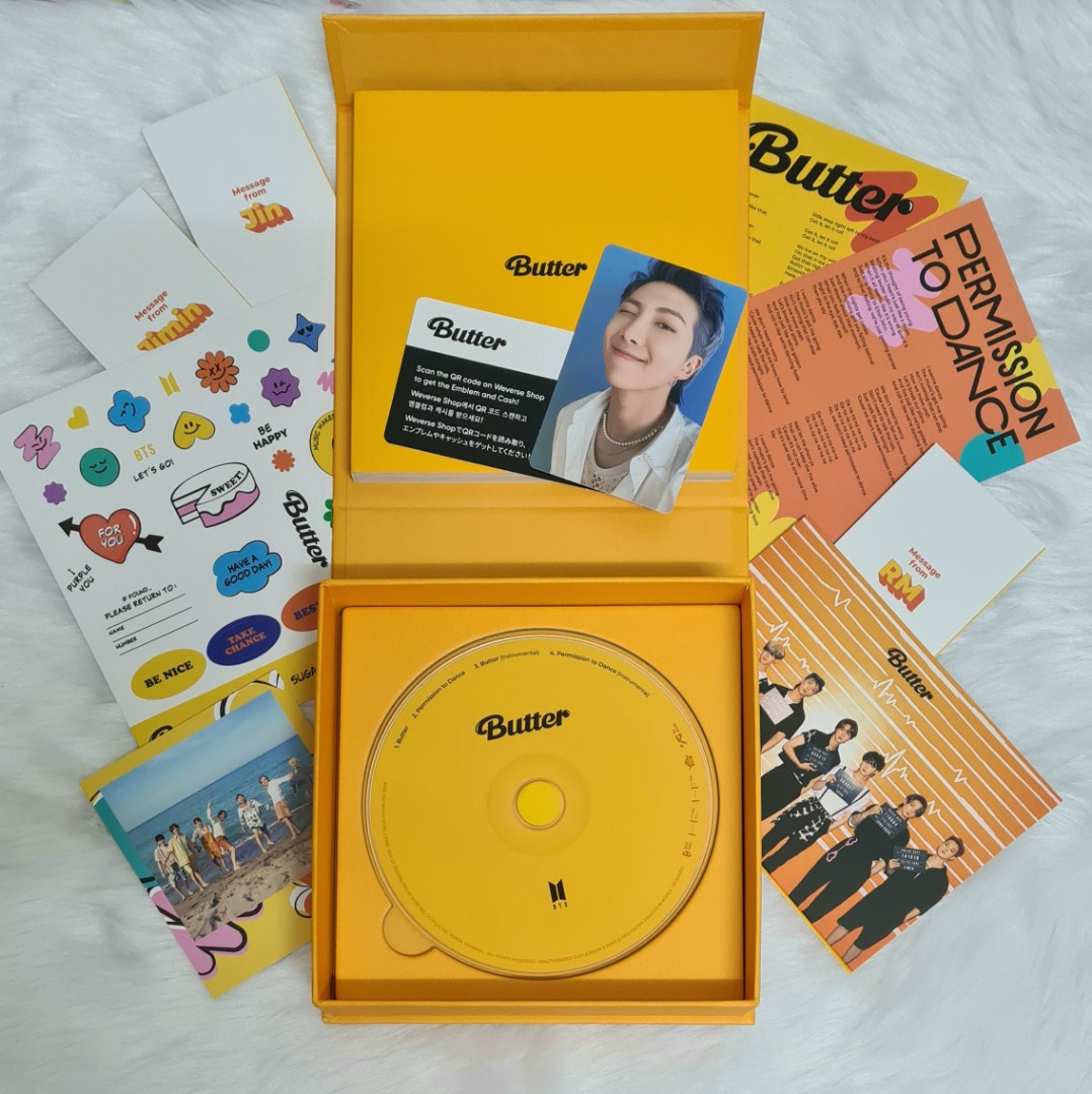 Unsealed Butter Album Cream, Hobbies & Toys, Memorabilia & Collectibles
