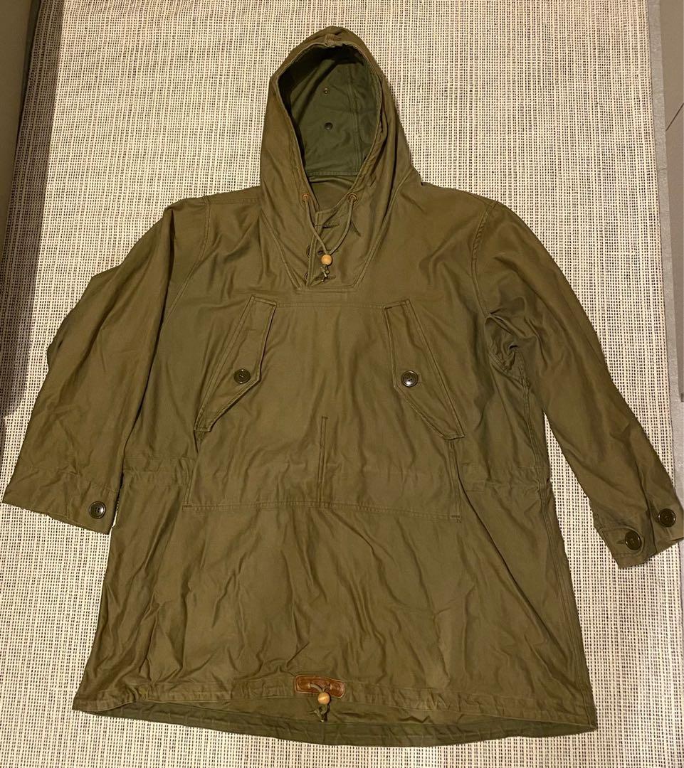 40s WWII WW2 US army M43 M-43 mountain parka smock vtg , 男裝