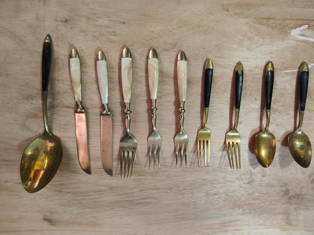 Used Bronze cutlery, Furniture & Home Living, Kitchenware & Tableware