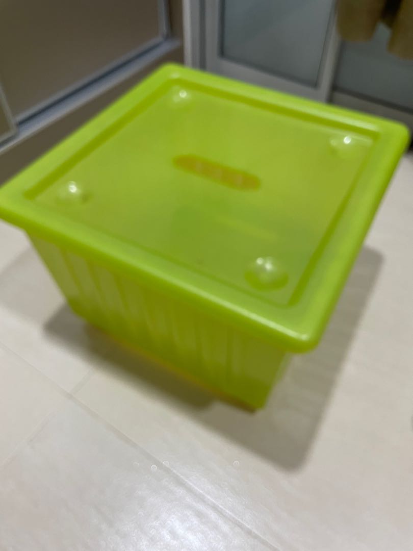 Used IKEA Kids Storage Box With Wheels, Furniture & Home Living, Home Improvement & Organisation