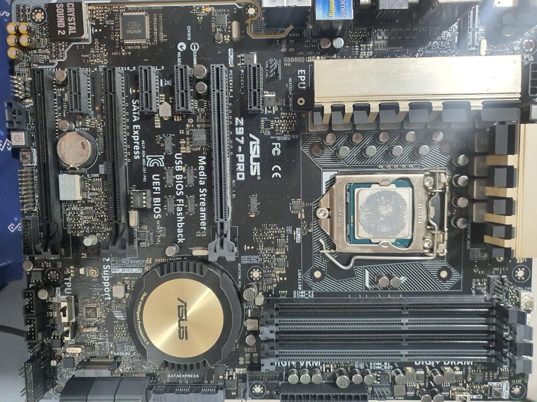 Used Motherboard and Processor, Computers & Tech, Parts & Accessories ...