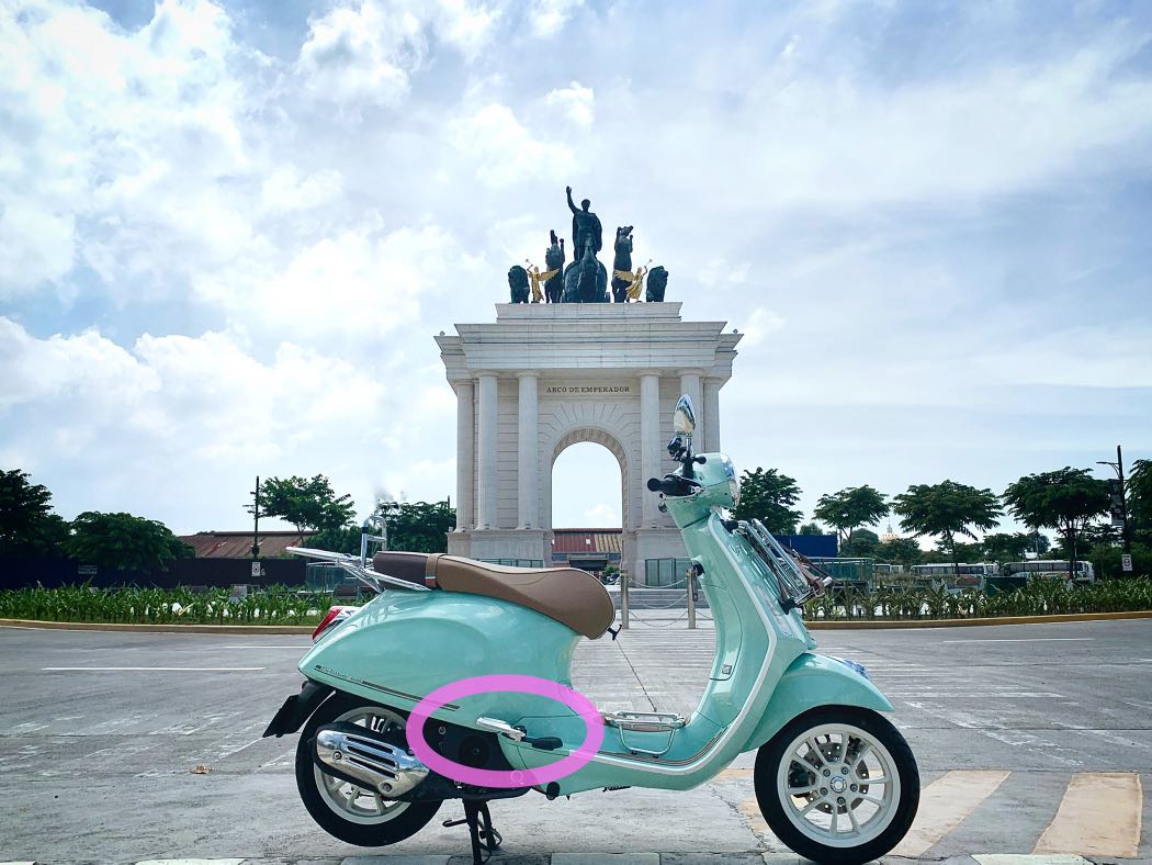 Vespa Primavera/Sprint Foot pegs, Motorbikes, Motorbike Parts & Accessories, Body Parts and