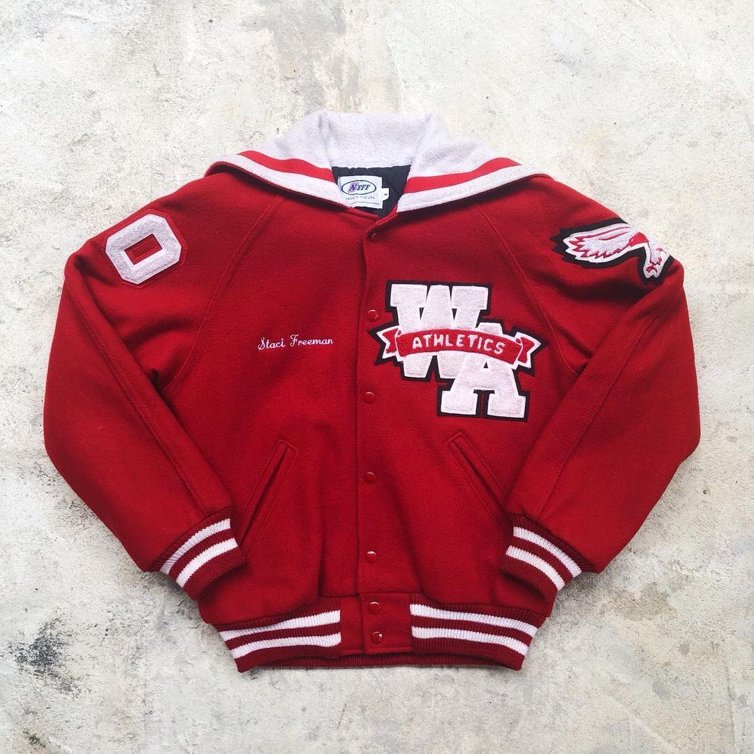 neff letterman jacket