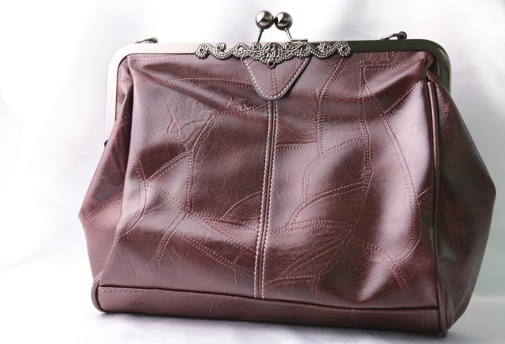 Vintage Kiss-Lock Bag - Retro Chic Essential