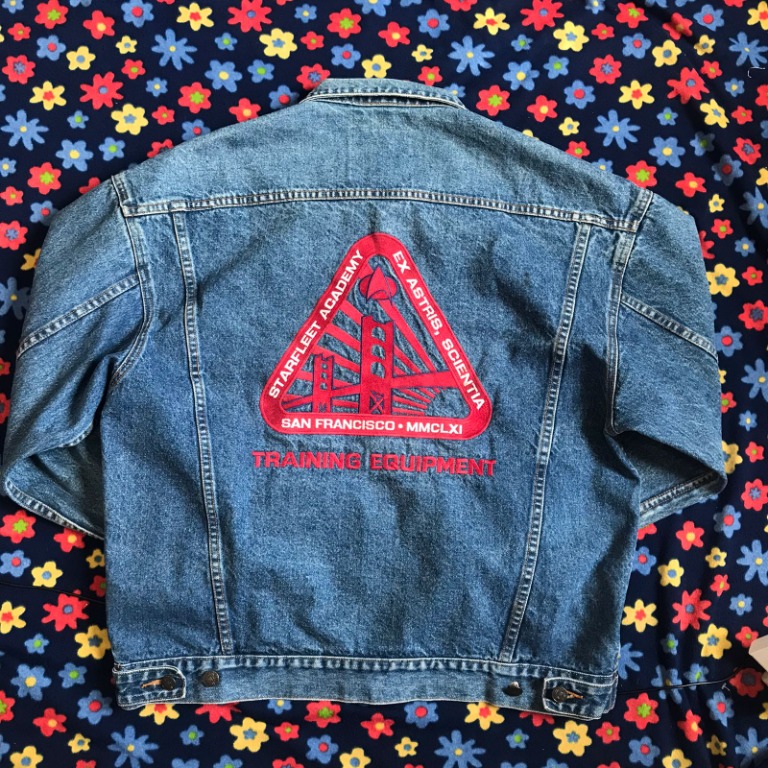 Star trek denim deals jacket