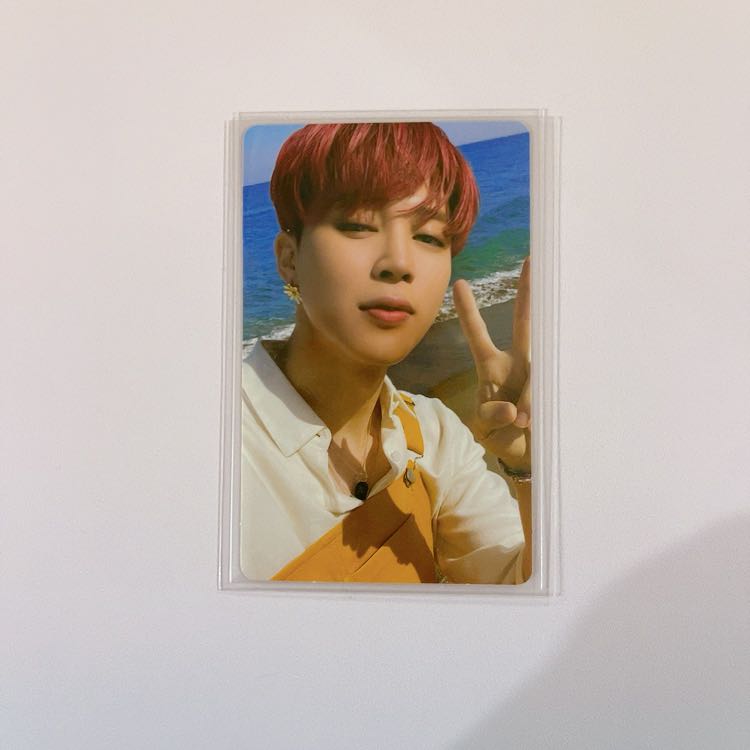 Wtslfb Bts Jimin Butter Peaches Version Photocard Hobbies And Toys Memorabilia And Collectibles