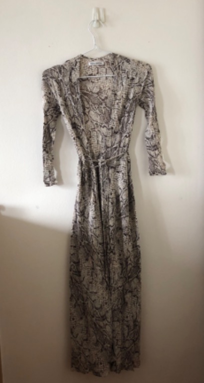Reformation shop snakeskin dress