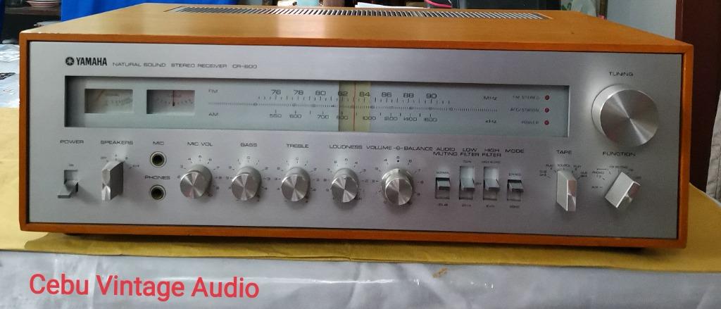 YAMAHA AM/FM STEREO RECEIVER CR-800 (1974), Audio, Soundbars, Speakers ...