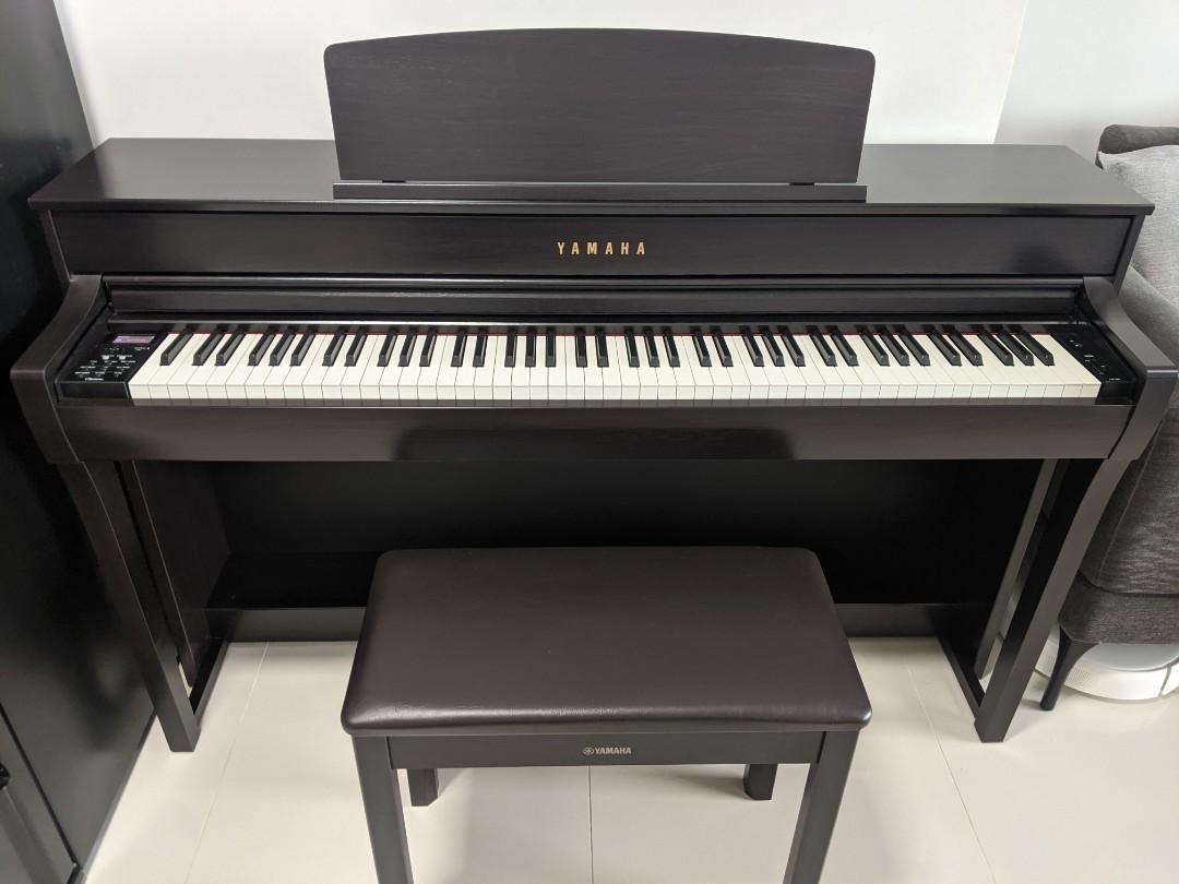 Yamaha Clavinova CLP 745 digital piano dark rosewood latest model warranty very good condition