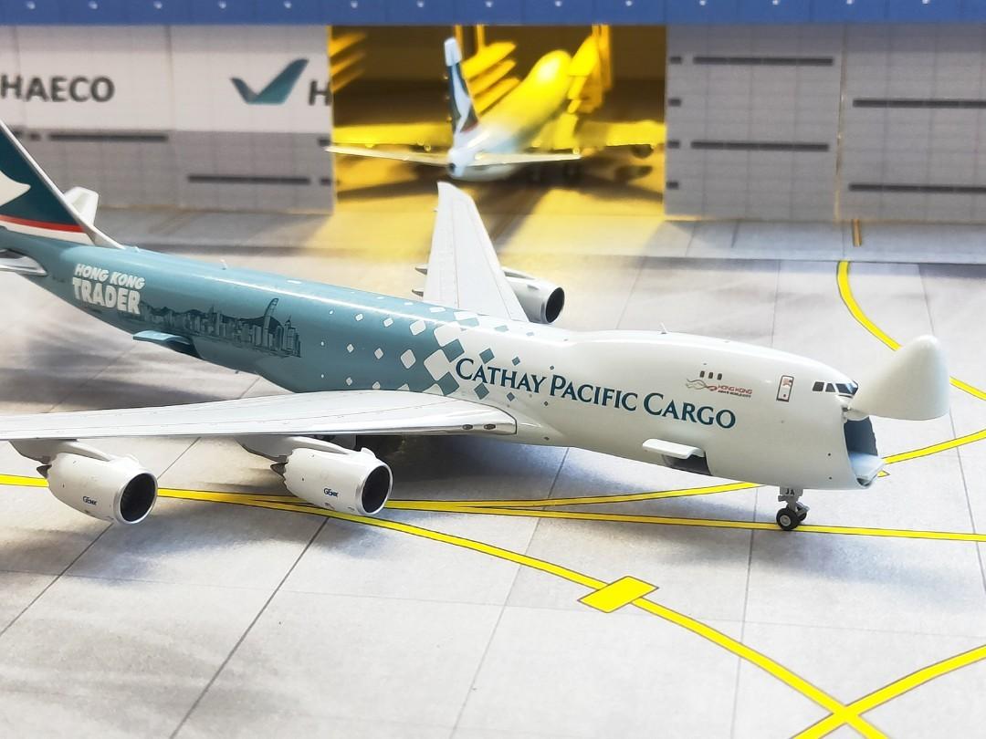 1:400 國泰飛機模型B-LJA HK Trader 開口版本Cathay Pacific Cargo 