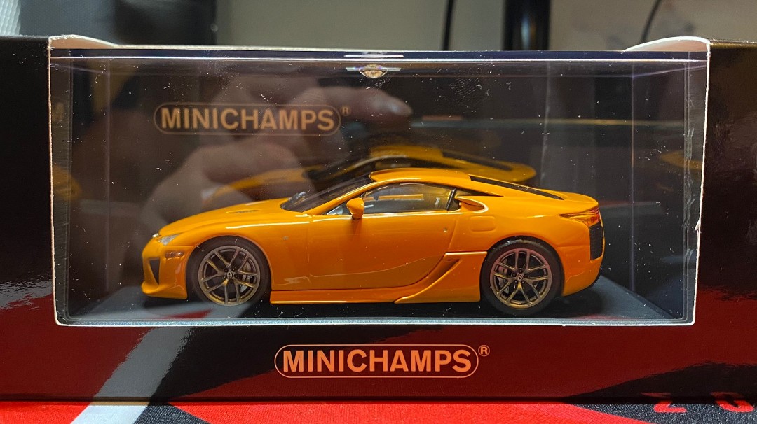 1 43 Minichamps Toyota Lexus Lfa 興趣及遊戲 玩具 遊戲類 Carousell